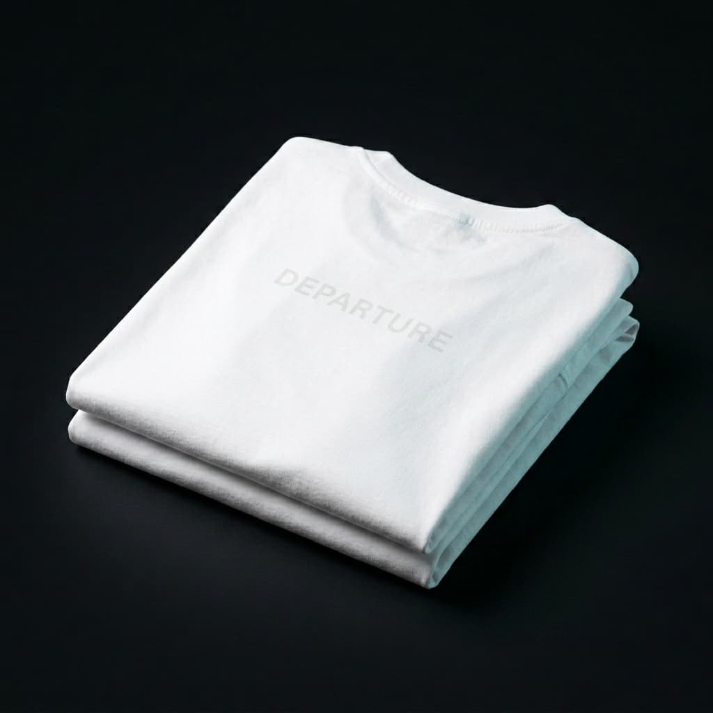 Departure Tee — White